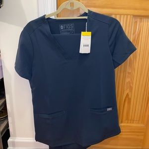 NWT Figs Dark Harbour Scrub Set